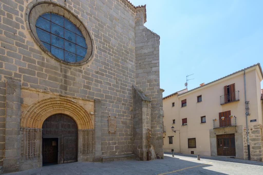 Apt - Plaza Mayor Of Avila - 1 Min Alcazar Exteriér fotografie